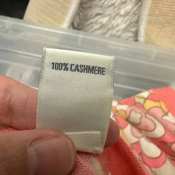 Kinross 100% Cashmere Floral Paisley
Short Sleeve Shift Easter Dress Large - Picture 6 of 8